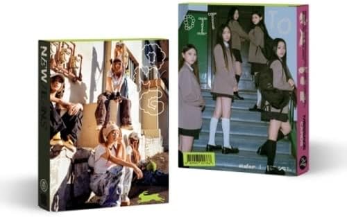 NewJeans OMG アルバム まとめ売り Amazon.com: NewJeans OMG 1st Singile Album Message Card Version CD